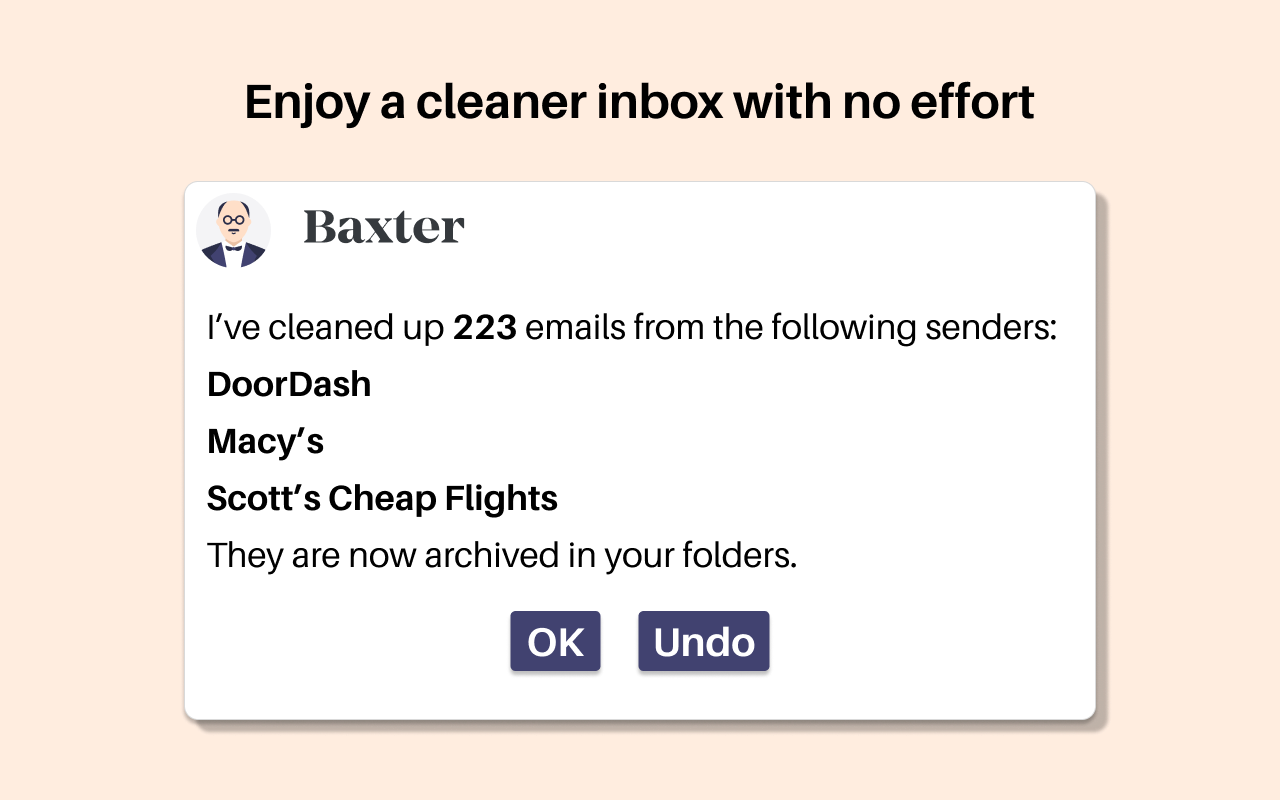 Baxter - Email Organizer & Unsubscriber Preview image 3