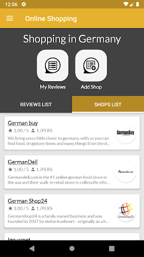 Online Shopping Germany Reviews