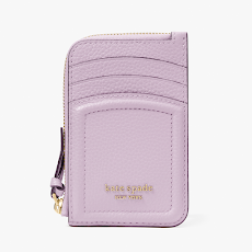 Ví đựng thẻ Kate Spade New York Knott khóa kéo (Violet Mist)