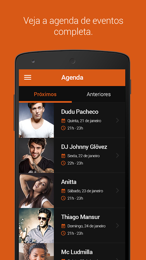 Android application Villarena Country Pub screenshort