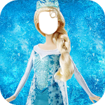 Photo Sticker Ice Queen Dress Apk