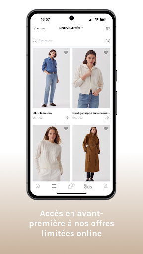Screenshot Comptoir des Cotonniers