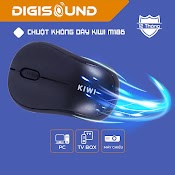 [Mã Bmlta50 Giảm Đến 50K] Chuột Không Dây Kiwi M186 Tốc Độ 1600 Dpi, Chơi Game