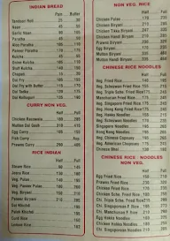 Taranga Restaurant menu 3