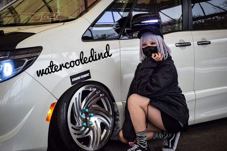 セレナのwciwheel・#KAWAIIFITMENT・VANKulture・フェンダーまいた