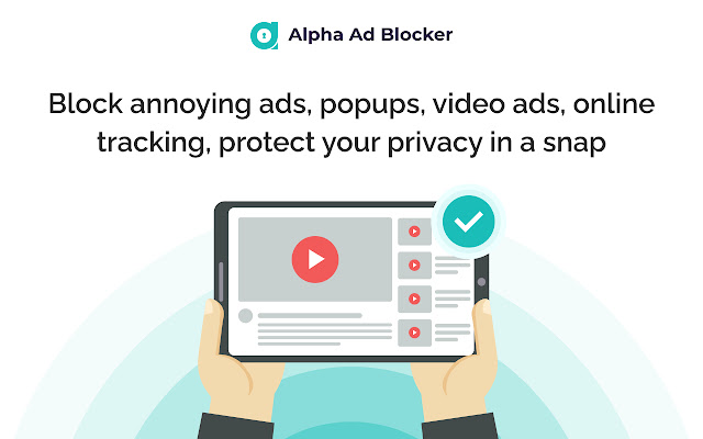 Alpha Adblocker chrome extension