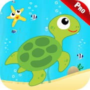Sea World Animal Kids Games - Name Puzzle Coloring Mod apk última versión descarga gratuita