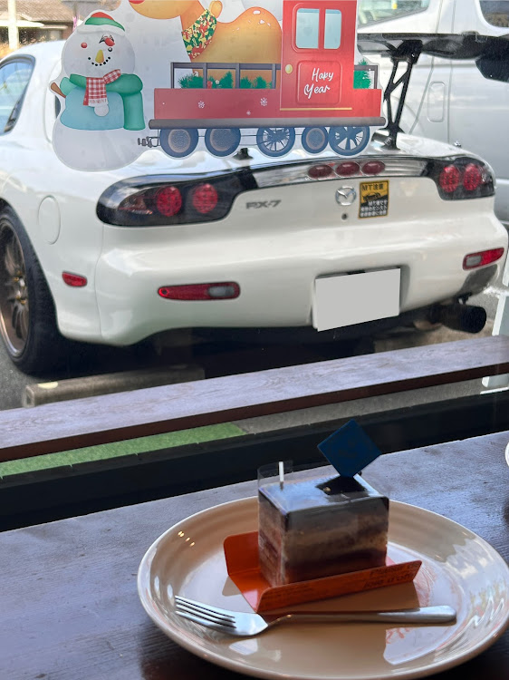 BRZの岡垣ニュルブルクリンク・平日限定ランチ・ランデヴー・男前　塾長ステッカー・紅葉🍁に関するカスタム事例の投稿画像7枚目