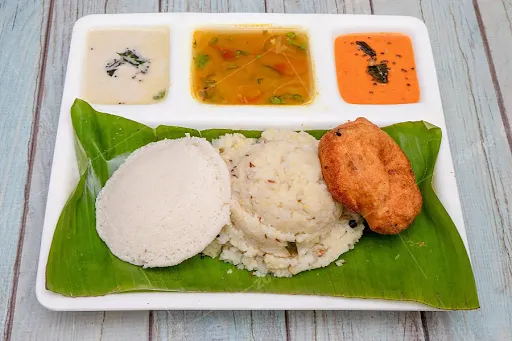 Upma 1 Idli 1 Vada Combo