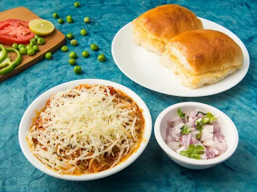 Cheese Pav Bhaji