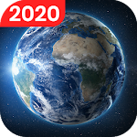 Cover Image of Download Live Earth Map - Satellite View, World Map 3D 2.3.2 APK