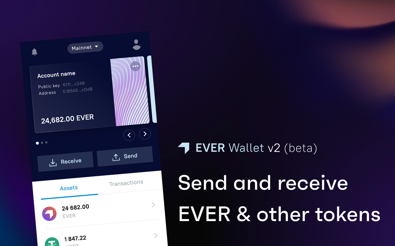 EVER Wallet beta Preview image 0