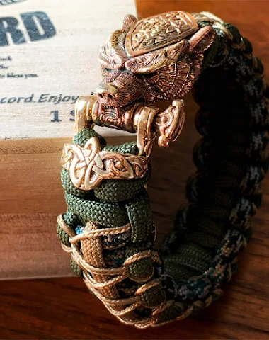 Nowa Bransoletka Paracord Pleciona - 3