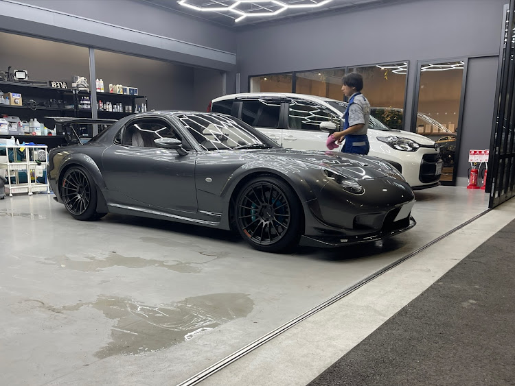 RX-7の藤田エンジニアリング・雨宮・SuperGreddy3・ドライブ・RH9ミーティングに関するカスタム事例の投稿画像1枚目