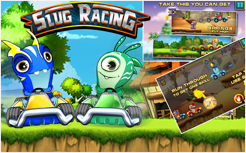 Super Slugs Racing Battle 1.0 APK + Mod (Unlimited money) for Android