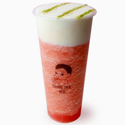 Watermelon Cheese Tea