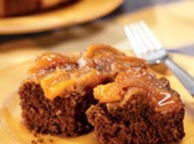 PEACHY GINGERBREAD UPSIDE-DOWN CAKE_image