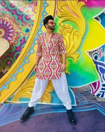 holi outfit for men