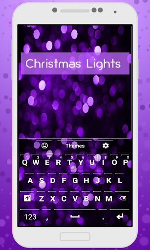 Christmas Purple Lights Theme