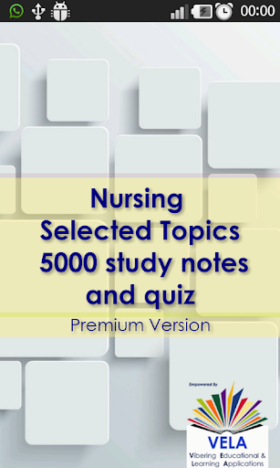 Nursing: Selected Topics 5000Q