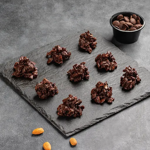 Dark Chocolate Almond Rocks (10 Pcs)