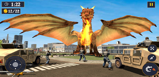 US Flying Dragon City Attack