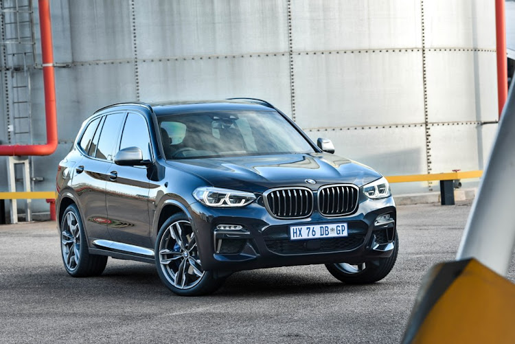 The 2020 BMW X3 M40d.