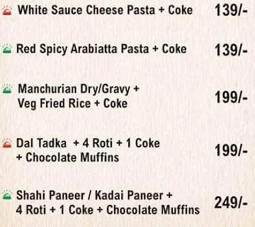 Aam Aadmi Pakwaan menu 