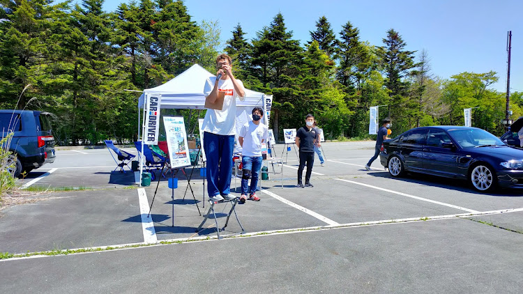 スイフトスポーツのネオクラオーナーズミーティング・ネオクラシックカーミーティング・愛車は自宅でお留守番・コルベットc5・横乗り参加に関するカスタム事例の投稿画像6枚目