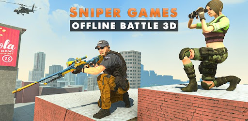 Sniper Games Offline Battle 3D