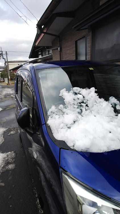 ムーヴのちょい落雪・ご注意くださいに関するカスタム事例の投稿画像2枚目