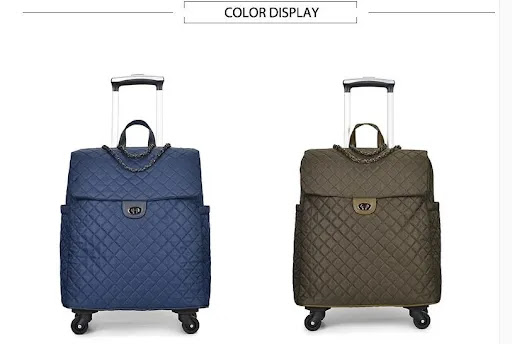 Title 2, Large Capacity Waterproof Travel Bag with Unive...