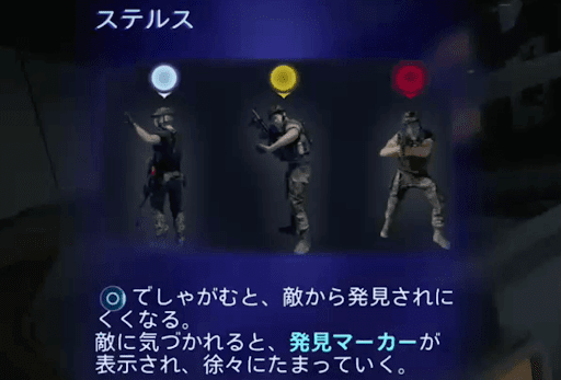 RDAの兵士をかいくぐる