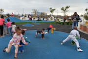 Children at Seawinds Smart Park when it was opened on Heritage Day in September 2017