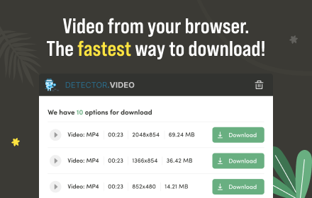 Video Downloader by Detector Video small promo image