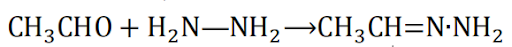 Chemical reactions of aldehydes and ketones