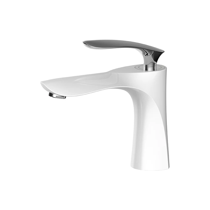 Rubinetto per lavabo bagno tutto in rame, design elegante. Miscelatore acqua calda e fredda, resistente e durevole. Perfetto per il tuo bagno, installazione facile.