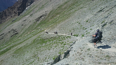 Descending from Alaudin pass