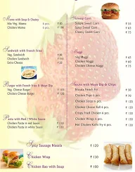 Strawberry Cafe menu 1
