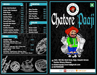 Chatore Paaji menu 2