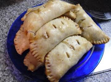 Chicken and black bean empanadas