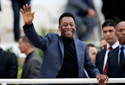 Brazilian soccer legend Pele. 