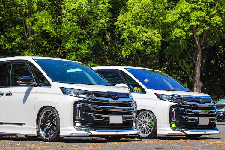 ノアの新緑コラボ・workwheels・モデリスタ・ファニーゴーストに関するカスタム事例の投稿画像2枚目
