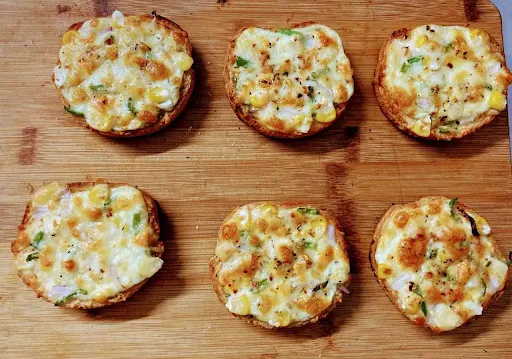 Corn & Cheese Garlic Bread [3 Pieces]