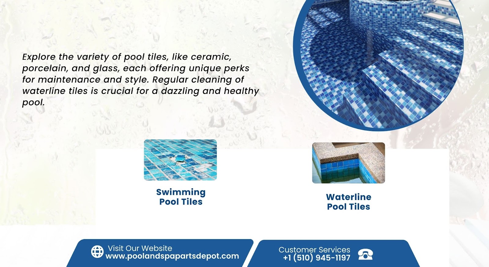 Types of Pool Tiles