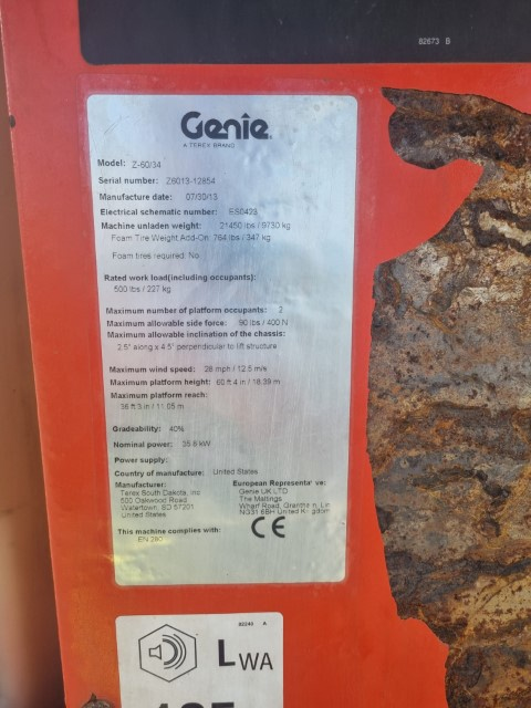 Picture of a GENIE Z-60/34