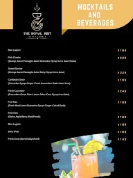 The Royal Mint Cafe & Lounge menu 1