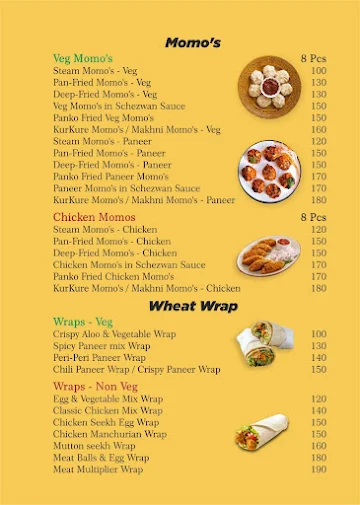 Ambar Cafe menu 