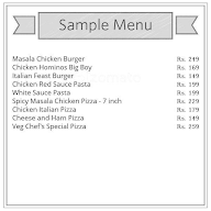 Homus Pizza menu 1