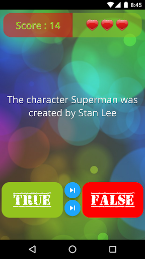 True or False? Trivia Quiz